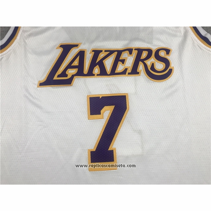 Camiseta Los Angeles Lakers Carmelo Anthony #7 Association 2021 Blanco